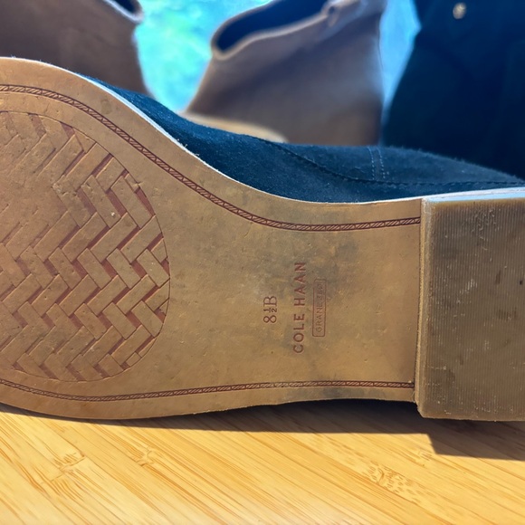 Cole Haan Suede Booties 8 1/2 — Barely Worn - Picture 3 of 7